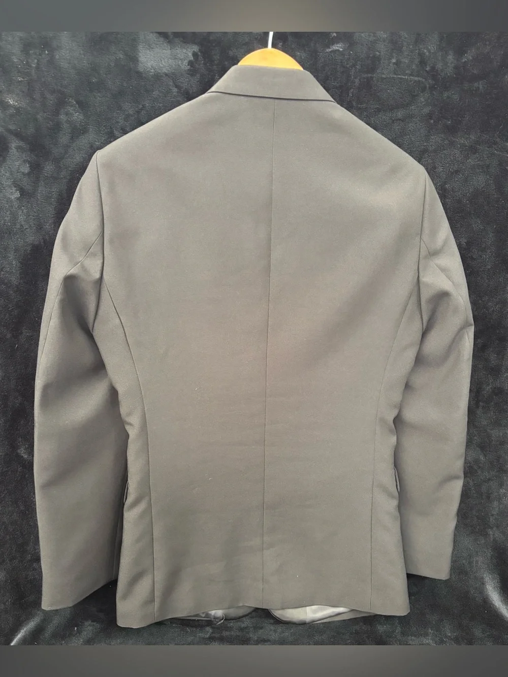 Neil Allyn Formal Collection Black Tuxedo Jacket 34R Slim Fit